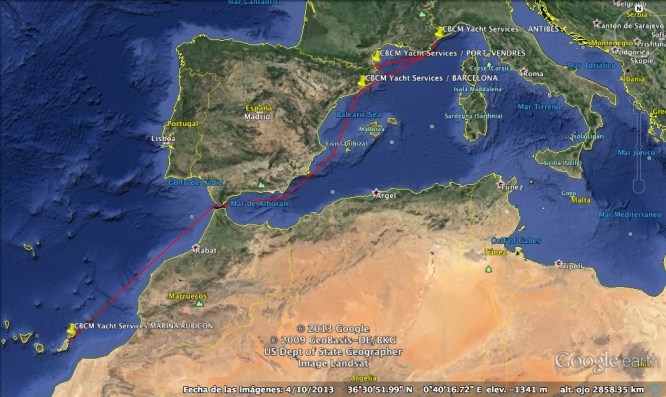 CBCM YACHT SERVICES Map